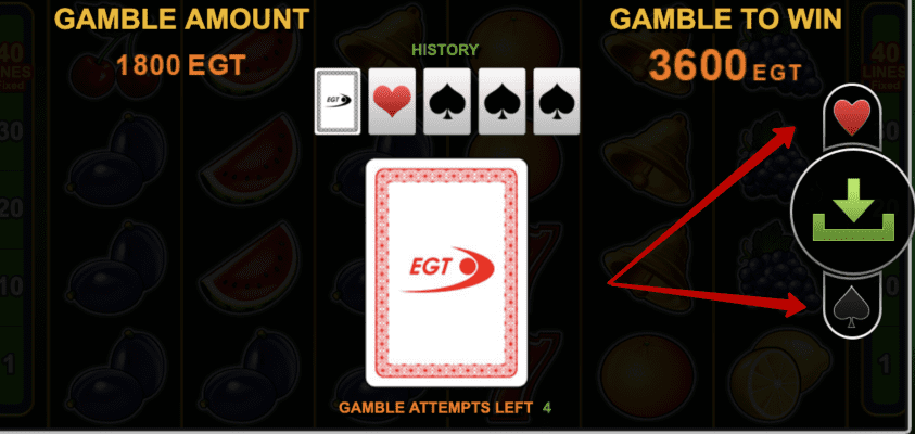 Burning Hot 40 bonus juego